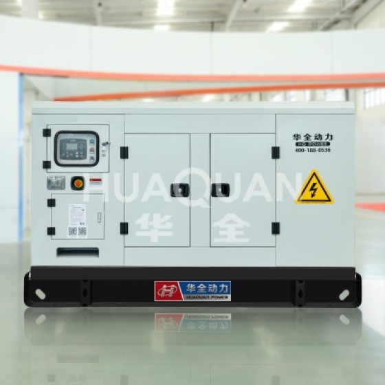 华全AL_15kW_柴油发电机组-开架式_普通仪表
